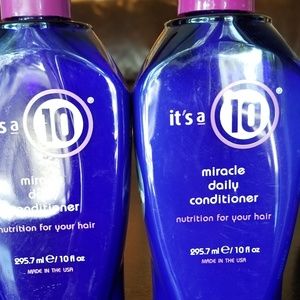 It's a 10 - Miracle Daily Conditioner